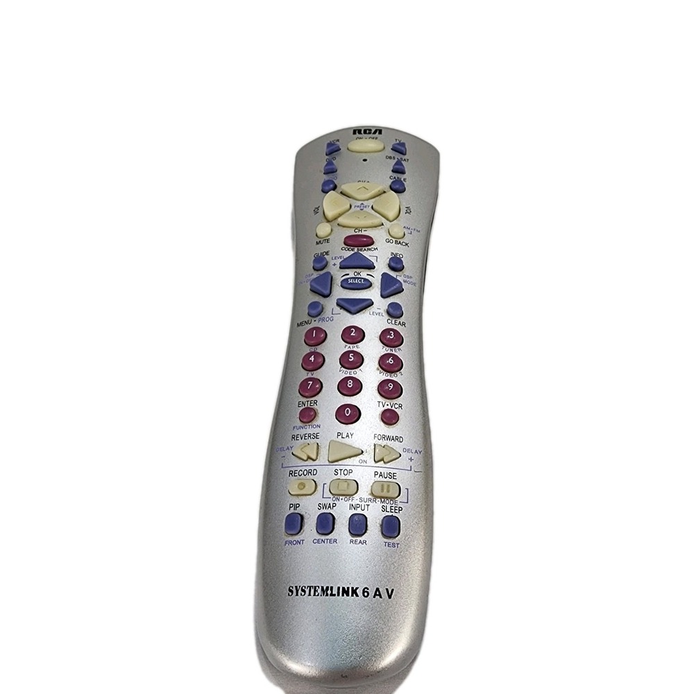 RCA Remote System link 6 AV RCU600WMS Batt Tested